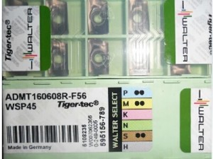 ADMT160608R-F56 WSP45 Walter cnc milling inserts for milling tool