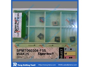 Walter CNC cutting insert with SPMT060304-F55 WAK25 with reasonable price, original made