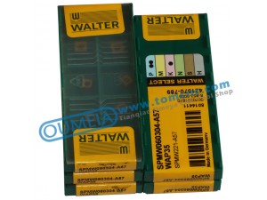 Walter tungsten carbide drill bit inserts SPMW060304-A57 WAP35